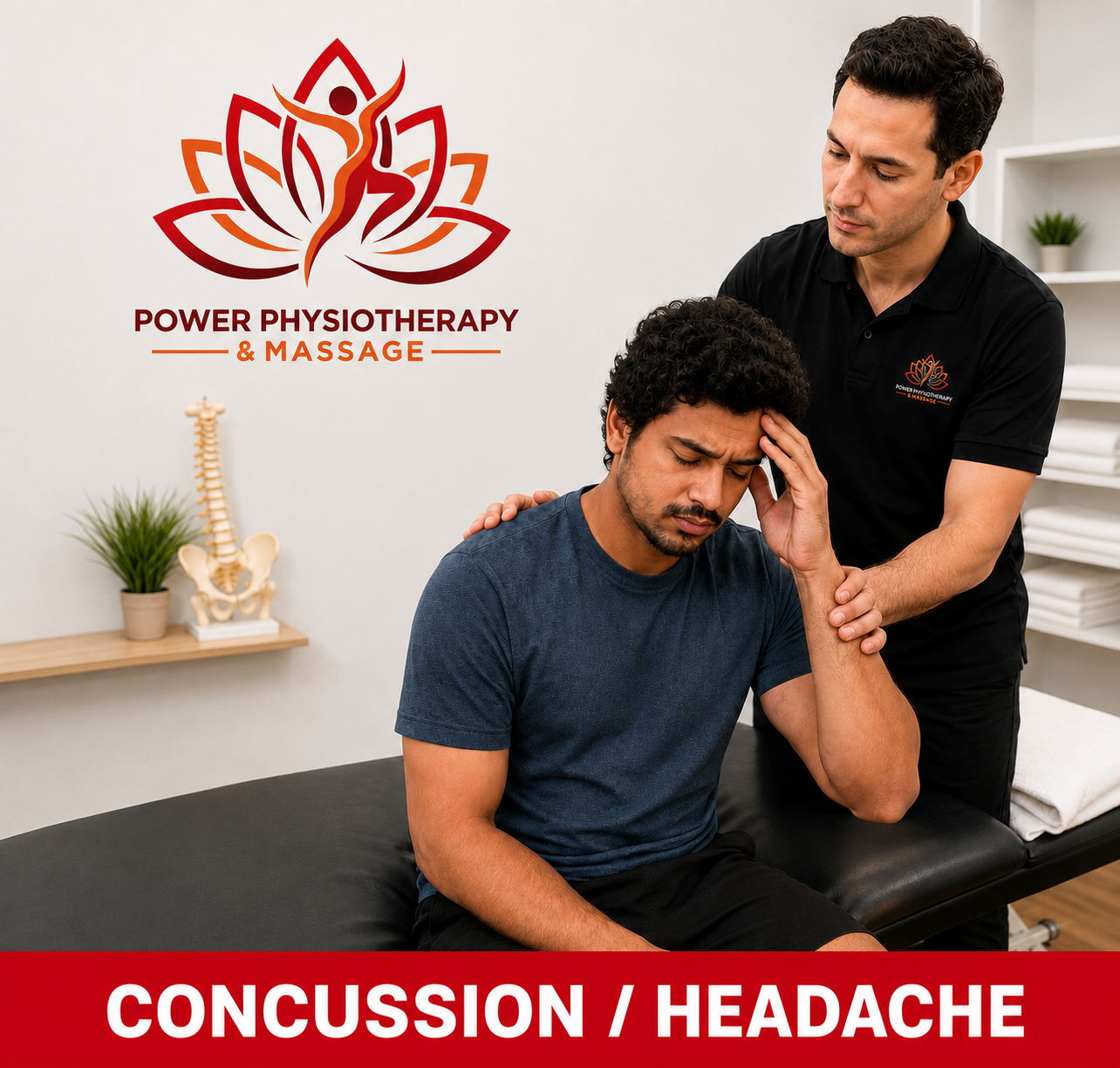 Concussion & Headache at Power Physiotherapy & Massage